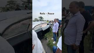 Rollsroyce Car Accident 300 Feet  car rollsroyce 300feet luxurycars  shorts shortsfeed