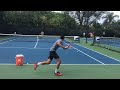 Tennis practice | professional training with ATP player and coach Brian Dabul in Miami