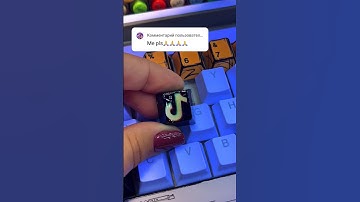 Drawing T for TikTok Logo! But on my keyboard!@TikTokNow #custom #keycaps #keyboard