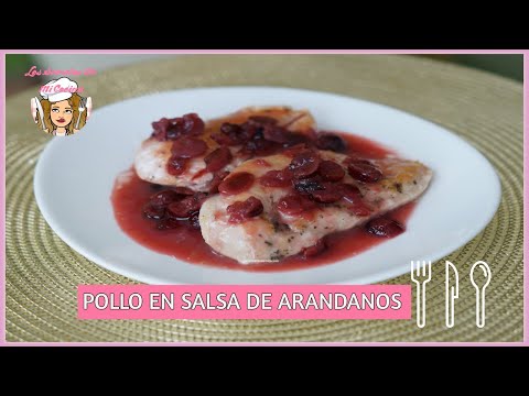 Video: Pechuga De Pollo En Salsa De Arándanos