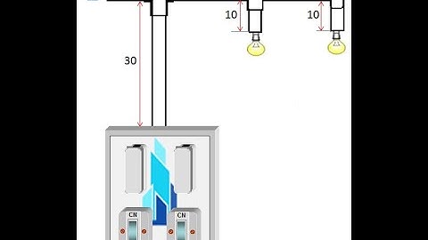 Bài 8: Công nghệ 9 Thực hành lắp mạch điện 2 công tắc 2 cực điều khiển 2 đèn sáng hết công suất