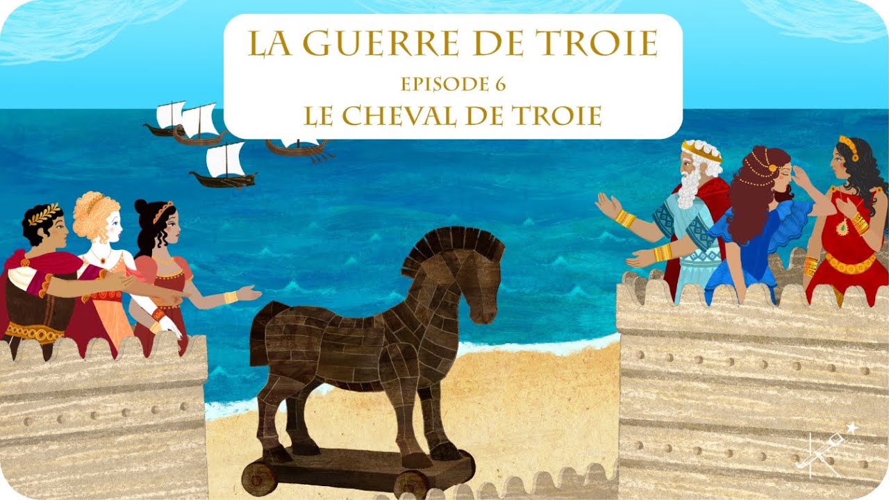 La guerre de Troie - Ep 6 Le Cheval de Troie - Tikino - extrait - YouTube