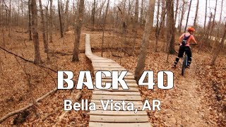 Back 40 Loop - Can She Complete 22 Miles of XC Singletrack Women's Mountain Biking, Bella Vista AR