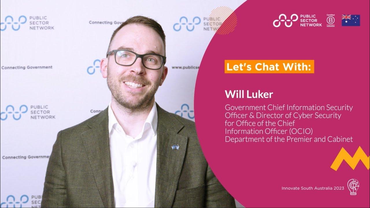 Will Luker, Innovate SA 2023, Interview Reel YouTube