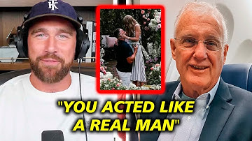 Scott Swift REAGEERT EN HUILT wanneer Travis Kelce hem vraagt ​​of hij Taylor Swift ten huwelijk ...