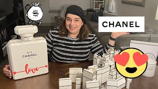 Chanel No5 2021 Holiday Gift set 🎁 Eau de Perfume Twist & Spray 🎁 NON SPONSORED Unboxing & Review