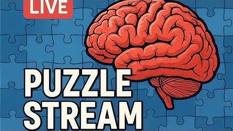Join the Smartest Puzzle Stream – Test Your Brain LIVE! 🧠✨