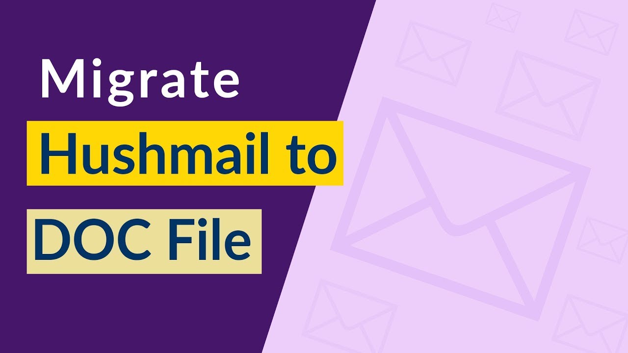How Do I Convert Hushmail to Word DOC Speedily in 5 Steps ? YouTube