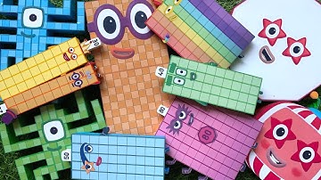 Looking for Numberblocks NEW 690 Puzzle Tetris Shape ASMR  | Numberblocks Satisfying Video