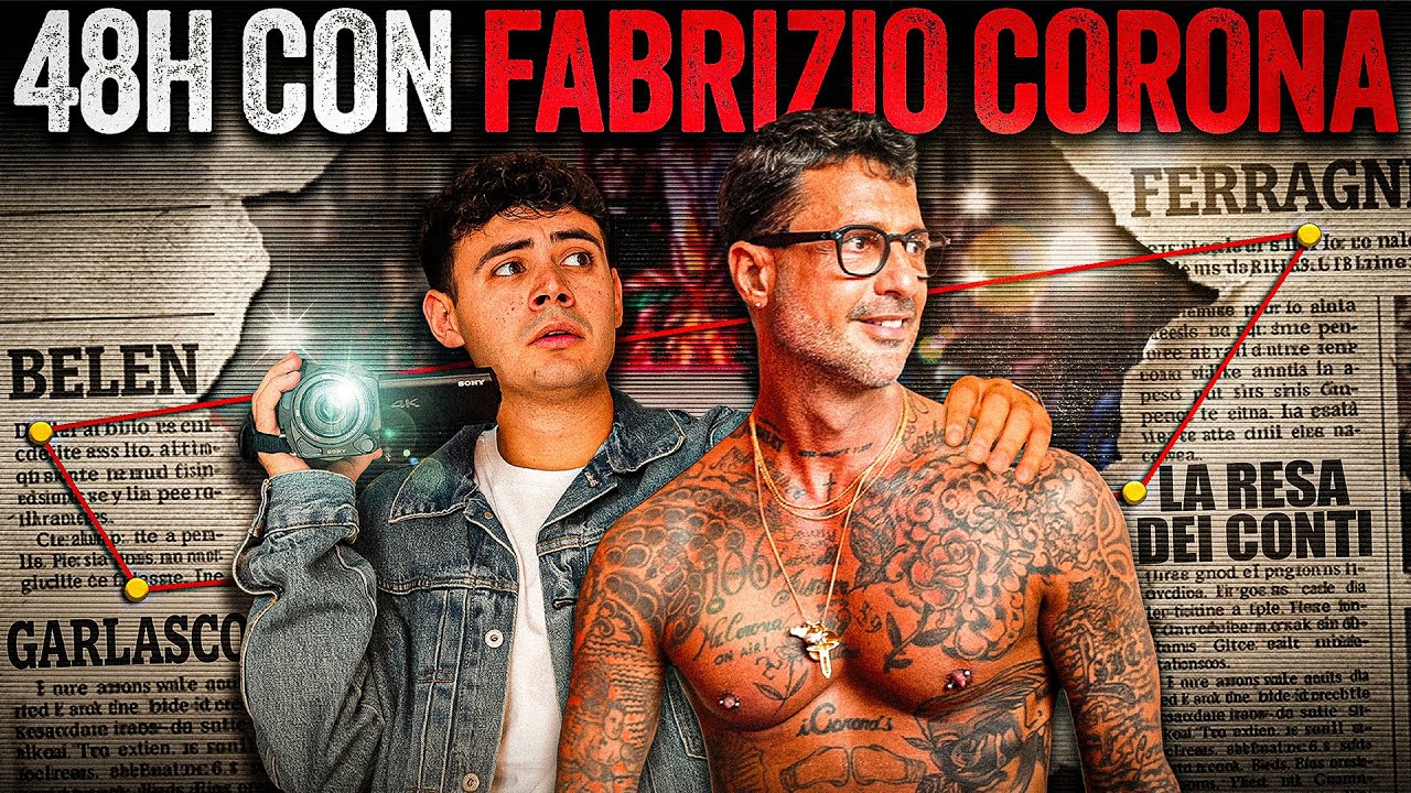 48 ORE con FABRIZIO CORONA (un anno dopo): tra GARLASCO, SOLDI e NUOVE FOLLIE! - Giorno di Prova