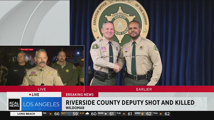 Riverside County Sheriff Chad Bianco discusses fat...