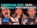 ALL AMERICAN IDOL FINALE PERFORMANCES 2024 | Idols Global