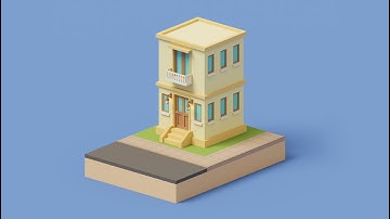[Magicavoxel] How to make house