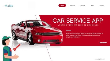 Car Service App Development | Best App Development Company - Digittrix
