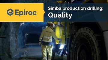 Simba production drilling - Quality