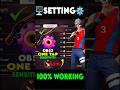 Free Fire One Tap Sensitivity ⚡ Best Sensitivity Settings ⚙️| Free Fire Headshot Setting 🔥