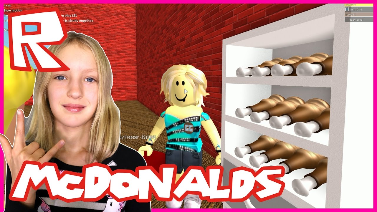 yummy chicken in mcdonald s tycoon roblox youtube