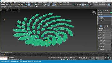 3ds Max 2024 Key New Features - Boolean Modifier | Spline Angle Constraint | Array Modifier