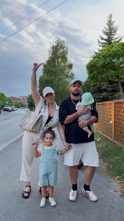 Dj Dagz dhe Einxhel Shkira me femijet ❣️❣️ #gjesti