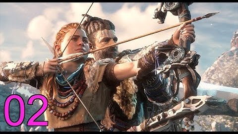 HORIZON ZERO DAWN Walkthrough Gameplay Part 2 - Machines (PS4 PRO) No Commentary