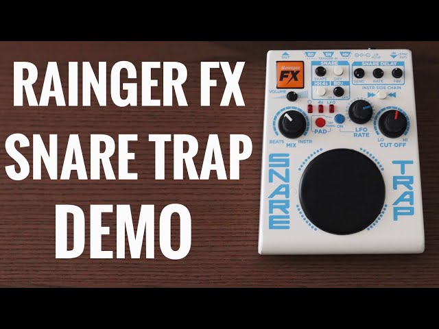 Rainger FX Snare Trap Demo - YouTube