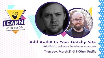 Add Auth0 to your Gatsby app — Learn With Jason