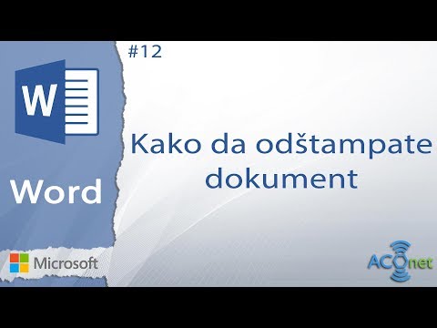 Video: Kako Natisniti Besedilo