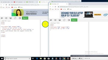 HTML Crash Course For Absolute Beginners svg telugu