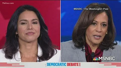 Democratic debate trending moments | Kamala Harris...