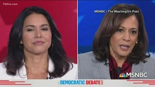 Democratic debate trending moments | Kamala Harris takes fire at Tulsi Gabbard's record