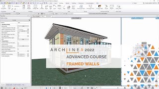 Advanced Course – Framed walls – ARCHLine.XP 2022