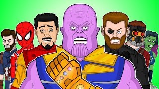 ♪ AVENGERS INFINITY WAR THE MUSICAL  Animated Parody Song