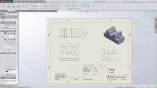 Angle Bracket Drawing