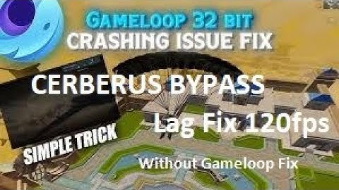 PUBG MOBILE Emulator 3.7 Update Bypass Game loop 32bit Crash Fix without Game loop Fix