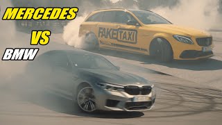 BMW VS MERCEDES.. BURN your TYRES NOT your SOUL