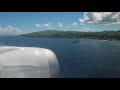 Landing on Easter Island in a LATAM B789