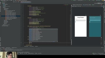 Android Studio JAVA Group Chat App | Create Group Screen Tasarımı