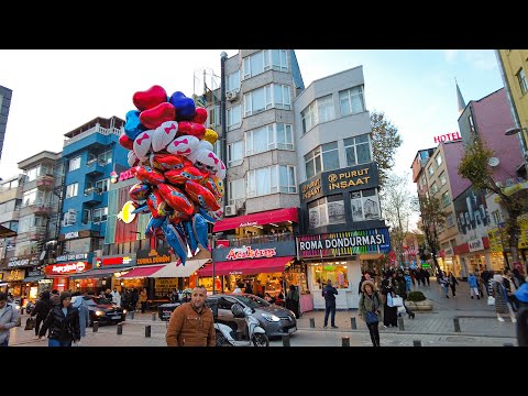 Istanbul Pendik Walking Tour in the Anatolian Side [4K60fps]- November 2022