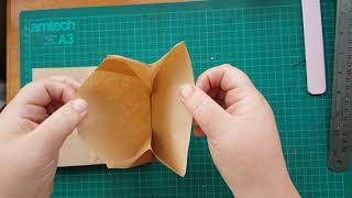 Create with me mini paper bag album/journal