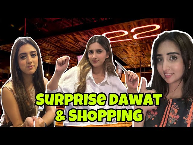 Dawat Ki Shopping Hogai 🩷 || Family Ke Sath Dinner ❤️ class=