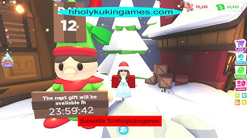 Advent Calendar: Day 12 Gift In Adopt Me "5000 Gingerbreads"