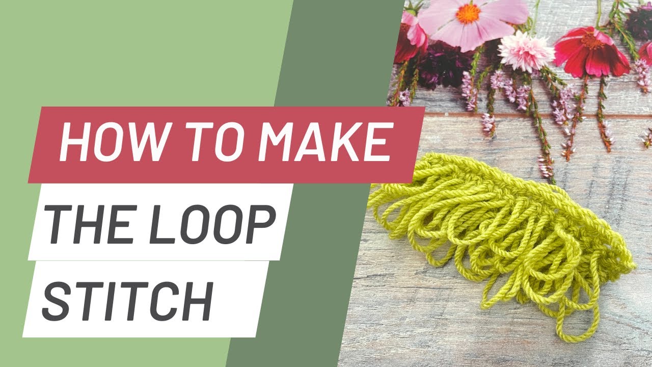 Loop Craft Tutorial Crochet Loop stitch Tutorial - How to make a Loop Stitch Step by step ...