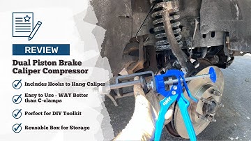 Review - Orion Motor Tech Dual Piston Brake Caliper Compressor