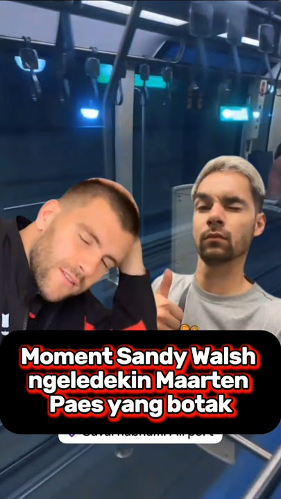 Siapa yang kangen duo roommate ini? #timnasindonesia #sandywalsh #maartenpaes #timnasday #shorts