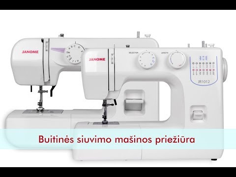 Video: Kaip Sutepti Siuvimo Mašiną