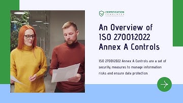 An Overview of ISO 27001:2022 Annex A Controls
