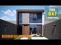 Recorrido Virtual || Casa PRADERA 6 x 7 m || Casa 3D