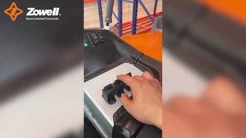 VDSE series Zowell 1.6 ton  sit on type Man down VNA forklift