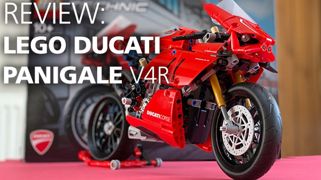Lego Technic Ducati Panigale V4r 42107 Build Review Youtube
