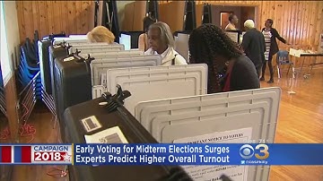 Early Voting Totals For Midterm Elections Surge